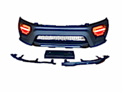 Navara Np300 Uyumlu 2015+ Custom Ön Tampon & Panjur