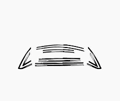 Ford Focus-2 HB 2004-2010 16 Parça Cam Çerçevesi