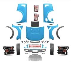 Ford Ranger Uyumlu F150 Raptor Dönüşüm Full - Far Kaşı