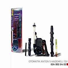 Niken Otomatik Anten 5 Kademeli 12V