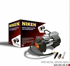Niken Hava Kompresörü Metal Gövde Işıklı