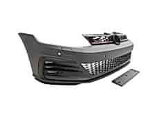 Volkswagen Golf Uyumlu 7,5 2018-2020 Gti Ön Tampon Ve Panjur Seti