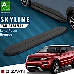 S-Dizayn Land Rover Range Rover Evoque Skyline Siyah Yan Basamak 173 Cm 2012-2017 A+ Kalite