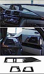 3 Serisi Uyumlu F30 Göğüslük Ve Menfez Kaplama Seti - Karbon