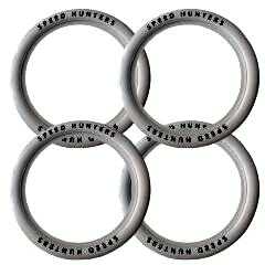 Alfa Romeo Uyumlu 13 Jant Speed Hunters Lastik Yanağı Beyaz Renk 1 Takım 4 Adet