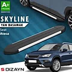 S-Dizayn Seat Ateca Skyline Aluminyum Yan Basamak 173 Cm 2017 Üzeri A+ Kalite