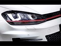 Uyumlu 7 Mk7 2012-2018 U LED Far Gti Kırmızı