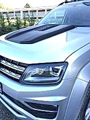 Volkswagen Amarok Uyumlu Kaput Kaplama Model 1 Havalandırma Scoop 2012 / 2019 Parça