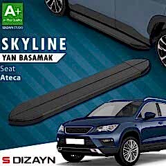 S-Dizayn Seat Ateca Skyline Siyah Yan Basamak 173 Cm 2017 Üzeri A+ Kalite