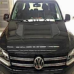 Volkswagen Amarok Uyumlu Kaput Kaplama Model 2 Havalandırma Scoop 2012 / 2019 Parça