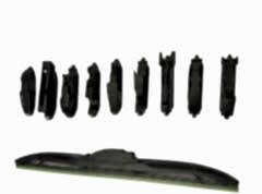 10 aparatlı hibrit silecek kilitli model 40 cm / CASI10-40