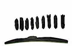 10 aparatlı hibrit silecek kilitli model 50 cm / CASI10-50