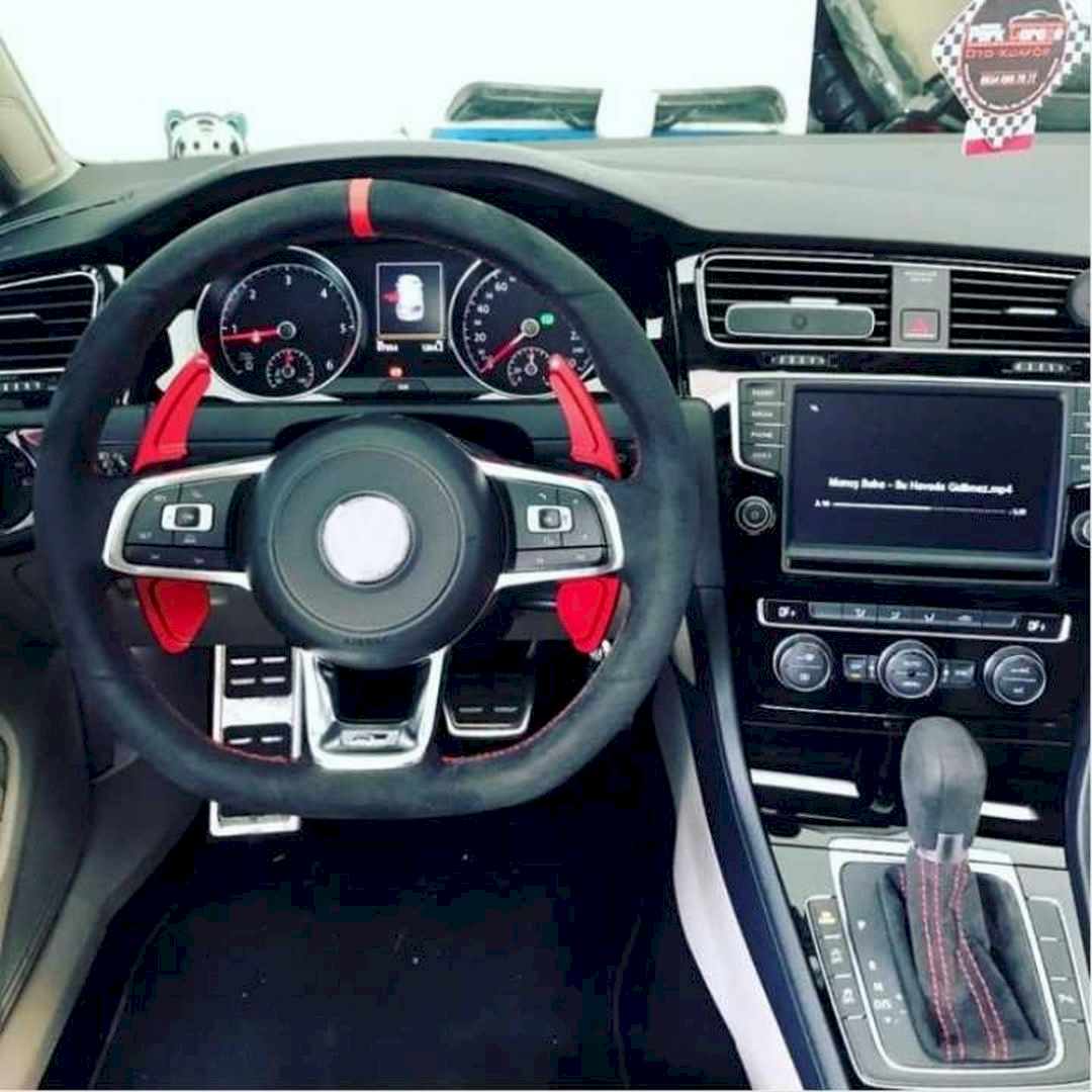 Volkswagen Scirocco Uyumlu Paddle Shift Kırmızı