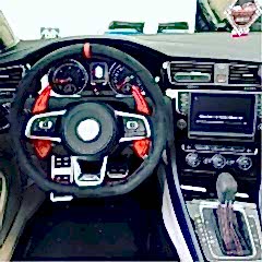 Volkswagen Scirocco Uyumlu Paddle Shift Kırmızı