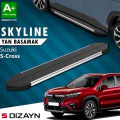 S-Dizayn Suzuki SX4 2 S-Cross Skyline Krom Yan Basamak 173 Cm 2014-2021 A+ Kalite