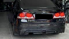 Honda Civic Uyumlu Arka Tampon Eki Ve Ön Tampon Eki 2006-2012 Boyalı Parça