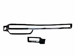 2022 Civic Uyumlu Göğüslük Kaplama 2 Parça - Karbon