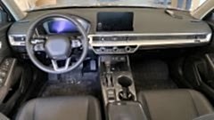 2022 Civic Uyumlu Göğüslük Kaplama 2 Parça - Silver