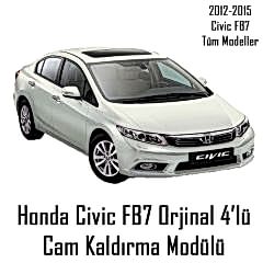Honda Civic Uyumlu Cam Kaldırma Modülü 4Cam 2012-2013
