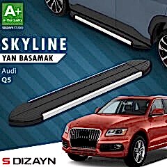 S-Dizayn Audi Q5 Skyline Aluminyum Yan Basamak 183 Cm 2008-2016 A+ Kalite