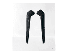 2022 Civic Uyumlu Vites Kenar Kaplama 2 Parça - Piano Black