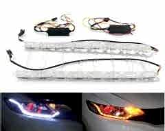 Far İçi Uyumlu Sinyalli Kayar LED Su Geçirmez - 2 Renk Drs