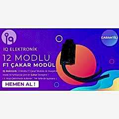 F1 Çakar Uyumlu Stop Modülü 12 Modlu İq Elektronik
