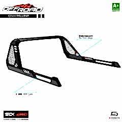 S-Dizayn SDX 4WD Off Road VW Amarok 2 Çelik Roll Bar V1 2023 Üzeri