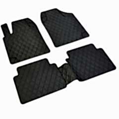 Dacia Lodgy Havuzlu Universal 3D Paspas Havuzlu Pufi Diamond Siyah