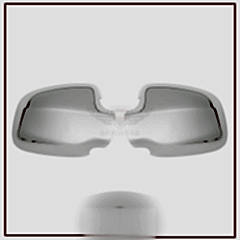 Dacia Stepway Uyumlu Ayna Kapağı -2009 ABS Krom Parça