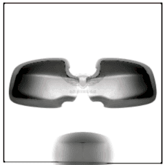 Dacia Stepway Uyumlu Ayna Kapağı -2012 Paslanmaz Çelik Parça