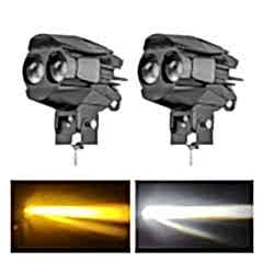 Offroad sis lambası sarı-beyaz 7.8 x 10 x 7 cm  set 12-60v /  LASS368