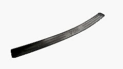 Volkswagen Polo Uyumlu 2009-2017 Arka Tampon Üst Kaplama