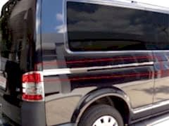 Volkswagen Transporter Uyumlu T5 Sürgülü Kapı Çıtası &nbsp;Krom (U.Ş) 2003-2010