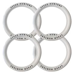 Renault Uyumlu 15 Jant Speed Hunters Lastik Yanağı Beyaz Renk 1 Takım 4 Adet