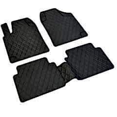 Bmw 4 Serisi Havuzlu Universal 3D Paspas Havuzlu Pufi Diamond Siyah