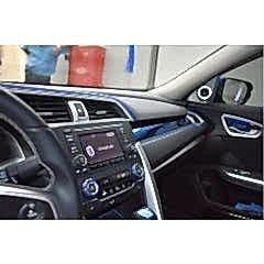 Honda Civic Uyumlu Fc5 2016-2020 İç Konsol Kaplaması Mavi 9 Parça