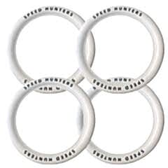 Skoda Uyumlu 15 Jant Speed Hunters Lastik Yanağı Beyaz Renk 1 Takım 4 Adet