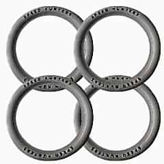 Tata Uyumlu 15 Jant Speed Hunters Lastik Yanağı Beyaz Renk 1 Takım 4 Adet