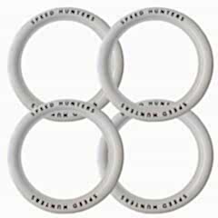 Toyota Uyumlu 15 Jant Speed Hunters Lastik Yanağı Beyaz Renk 1 Takım 4 Adet