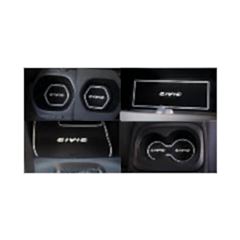 Honda Civic Uyumlu Fc5 2016-2020 İç Konsol Paspası Beyaz