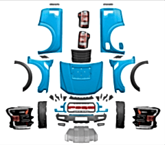 Ford Ranger Uyumlu F150 Raptor Dönüşüm Full - Ön Sağ Dodik