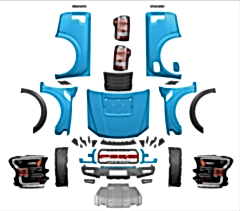 Ford Ranger Uyumlu F150 Raptor Dönüşüm Full - Ön Sol Dodik