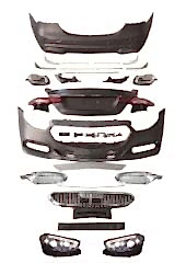 W213 E Uyumlu Serisi 2016-2019 İçin 2020+ Maybach Yükseltme Parça