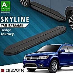 S-Dizayn Dodge Journey Skyline Siyah Yan Basamak 183 Cm 2008-2020 A+ Kalite