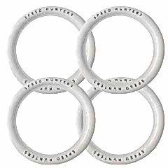 Dacia Uyumlu 16 Jant Speed Hunters Lastik Yanağı Beyaz Renk 1 Takım 4 Adet