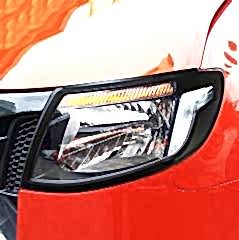 Ford Ranger Uyumlu 2012-2016 T6 Far Çerçevesi Siyah