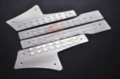 Peugeot Partner Uyumlu Tepee Krom İç Kapı Eşiği 4 Parça 2008-2018