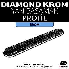 Diamond Krom Yan Basamak Profil 253 Cm