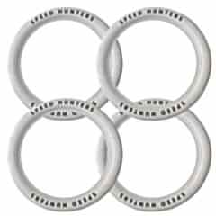 Peugeot Uyumlu 16 Jant Speed Hunters Lastik Yanağı Beyaz Renk 1 Takım 4 Adet